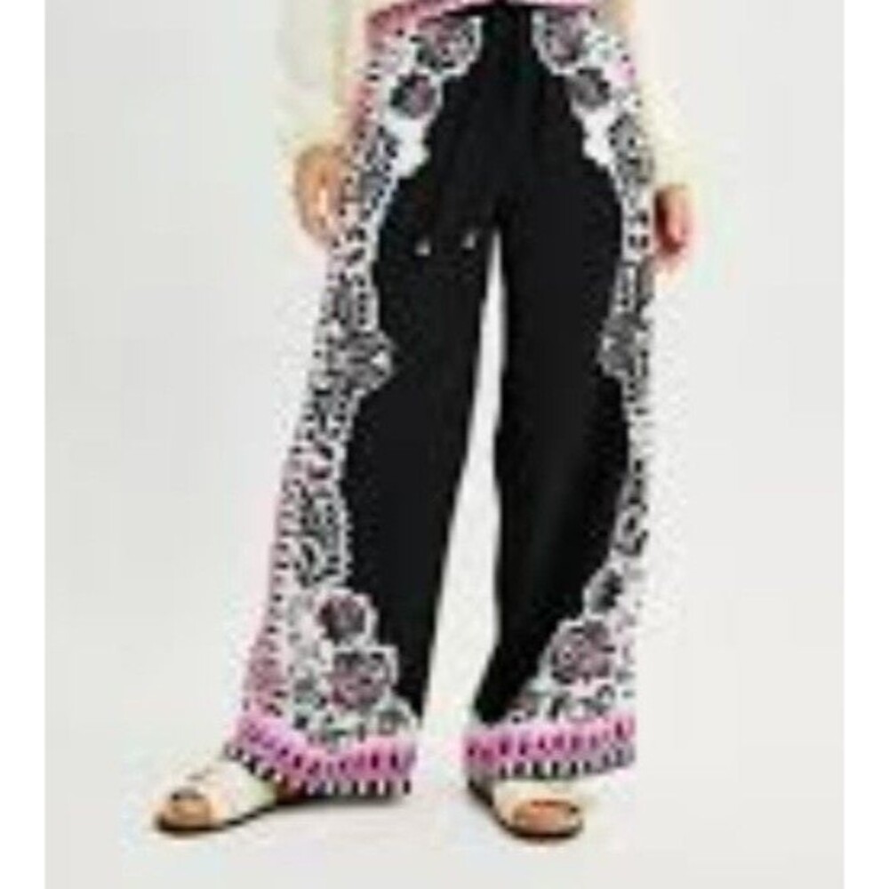 Intempo Pants Wide-leg Women's 1X, Pockers,Elastic Waist, Polyester,New,38 Inch